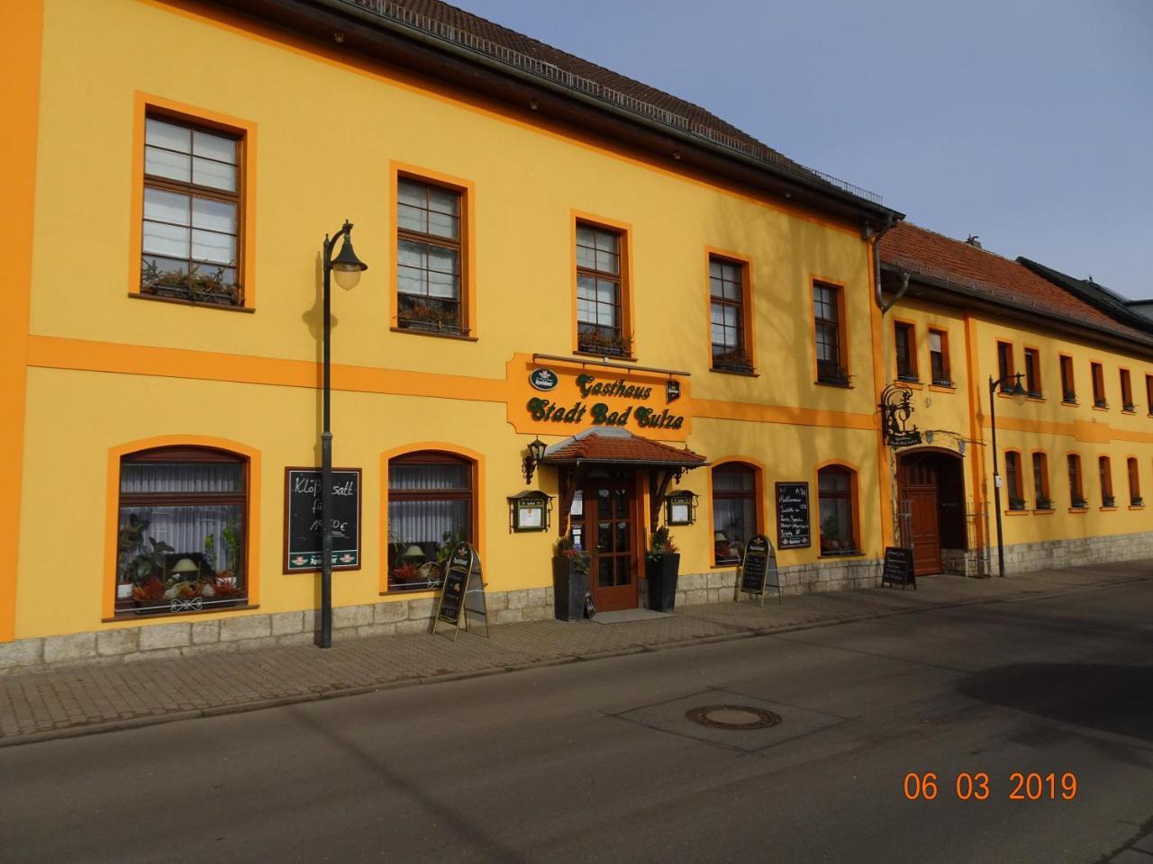 Gasthaus Stadt 巴特苏尔察 外观 照片