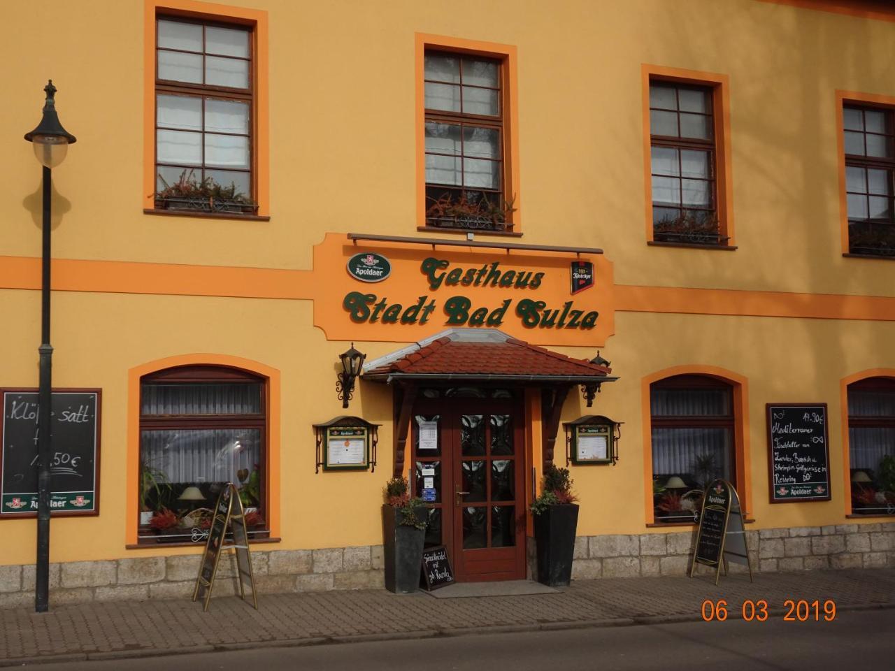 Gasthaus Stadt 巴特苏尔察 外观 照片